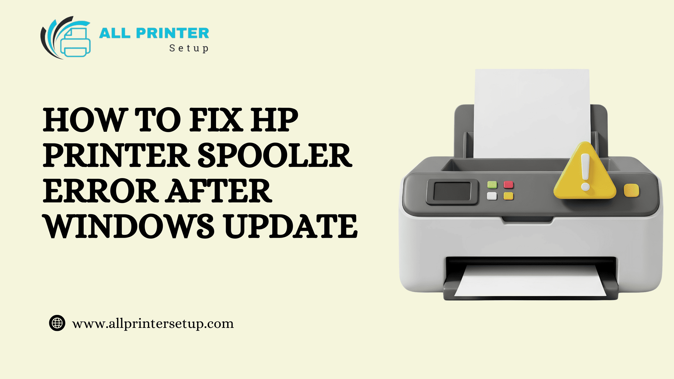HP Printer Spooler Error